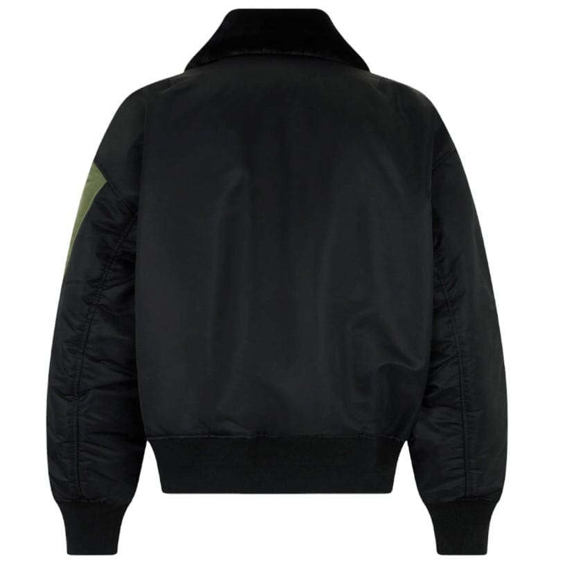 Moose Knuckles Ludo Bomber Jacket (Black) M15MB051