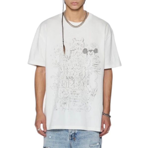 Ksubi Noize Biggie SS Tee (Vintage White) MSP25TE017