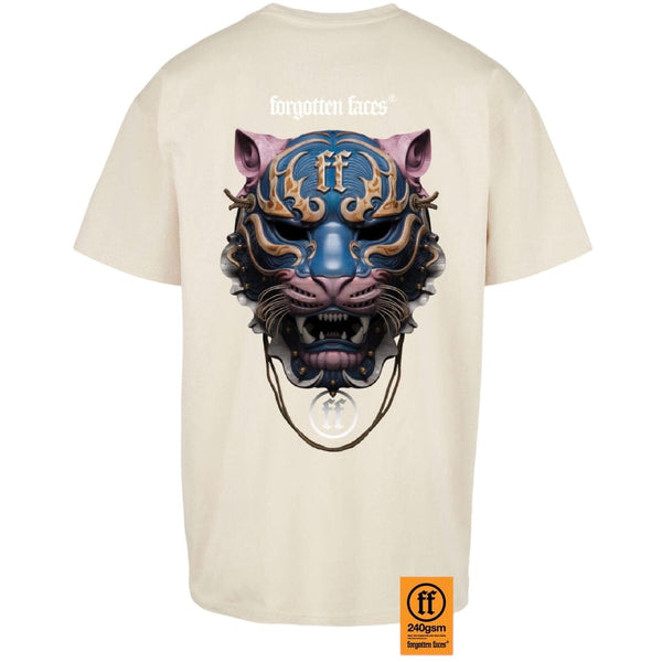 Forgotten Faces Ancient Tiger Mask Tee (Sand)