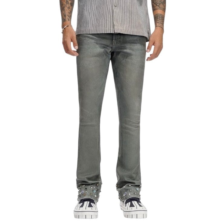 Valabasas Ion Stacked Denim (Dark Dirty Blue Waxed) VLBS-VJ3-1058