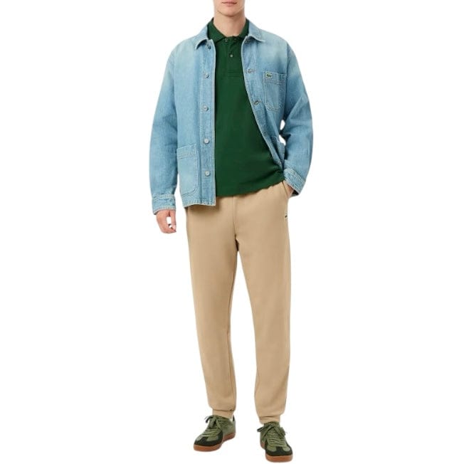 Lacoste Tapered Leg Sweatpants (Beige) XH9833-51