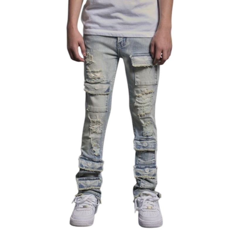 Kids Supply X Ajenda Luke Denim (Light Wash) AJK3029
