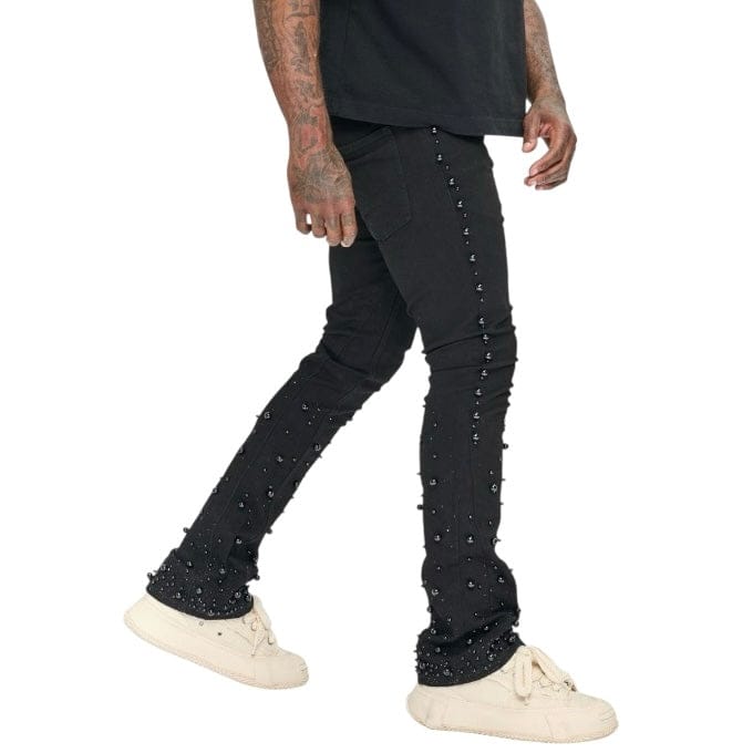 Valabasas Sheam Stacked Denim (Black) VLBS-VJ3-1023