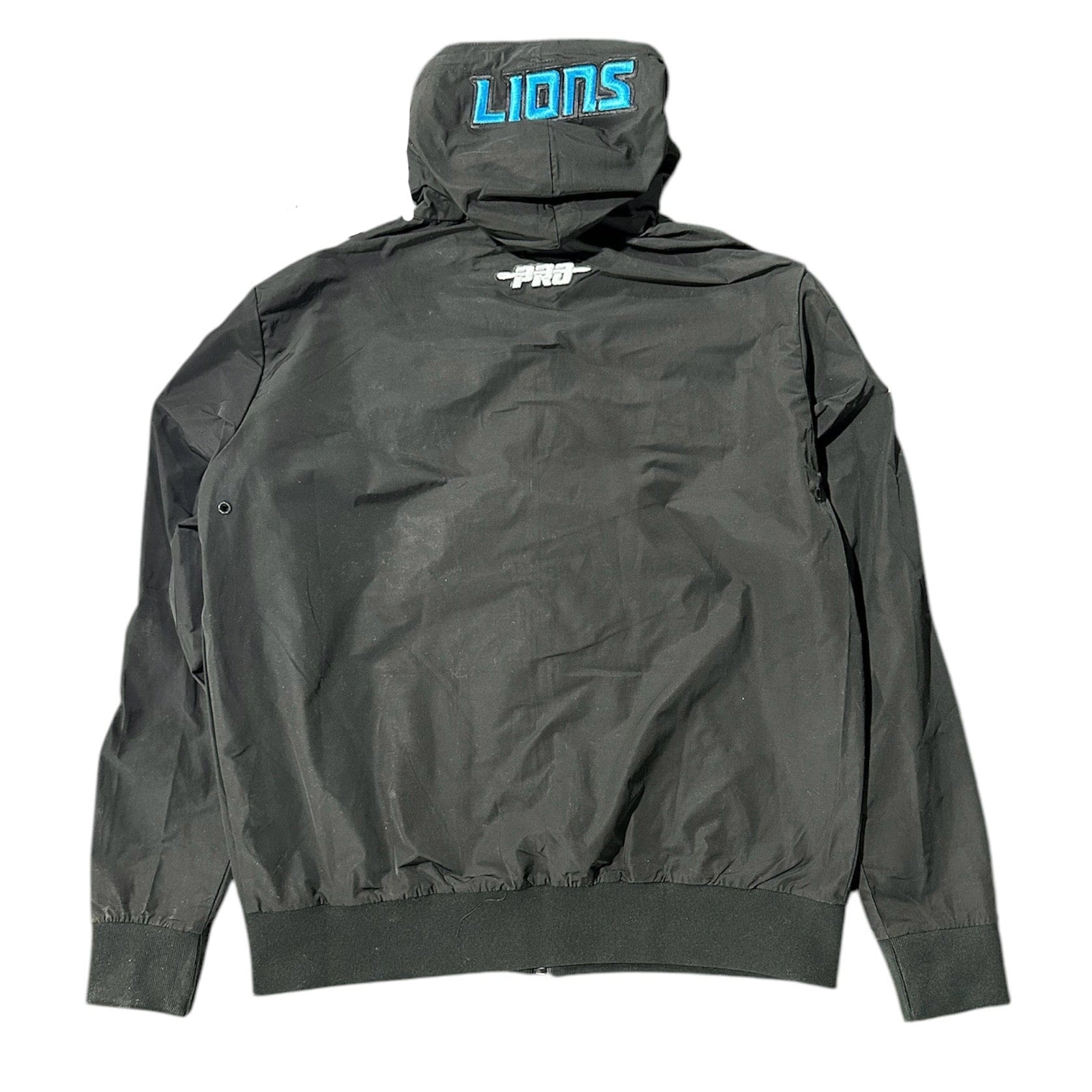 Pro Standard Detroit Lions Classic Wind Suit Po Zip Hoodie (Black) FDL5410693