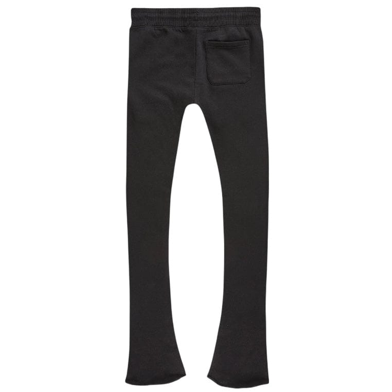 See You In Paradise Stacked Sweatpants (Black)