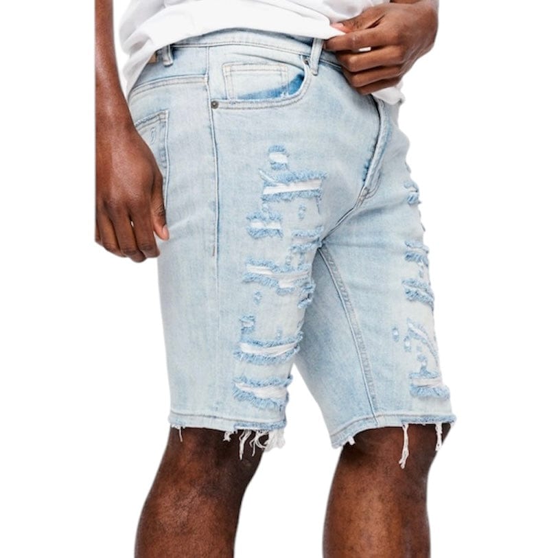 Anom Fever Denim Short (Ice Blue) ANM189SH