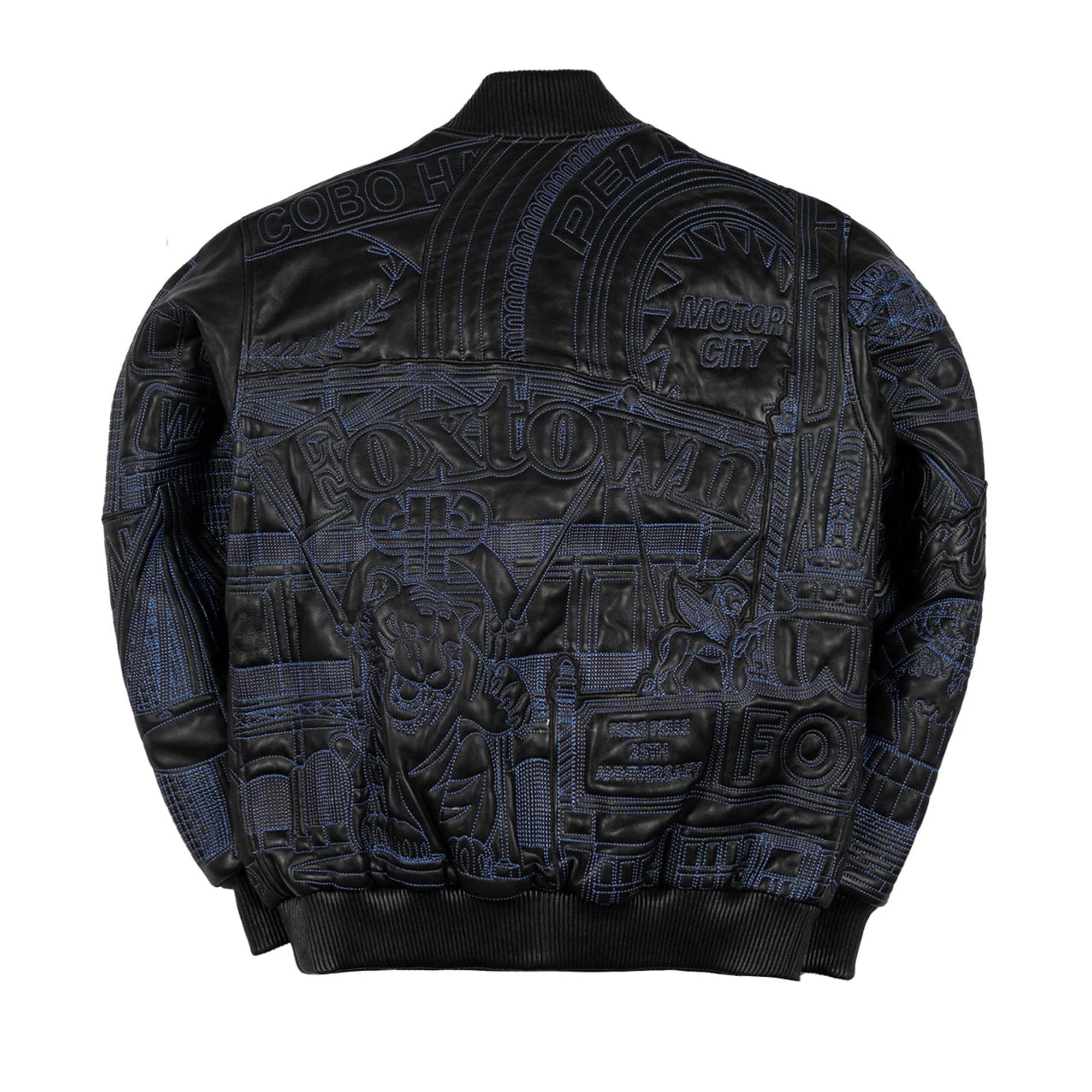 Pelle Pelle Motown Jacket (Black/Blue)