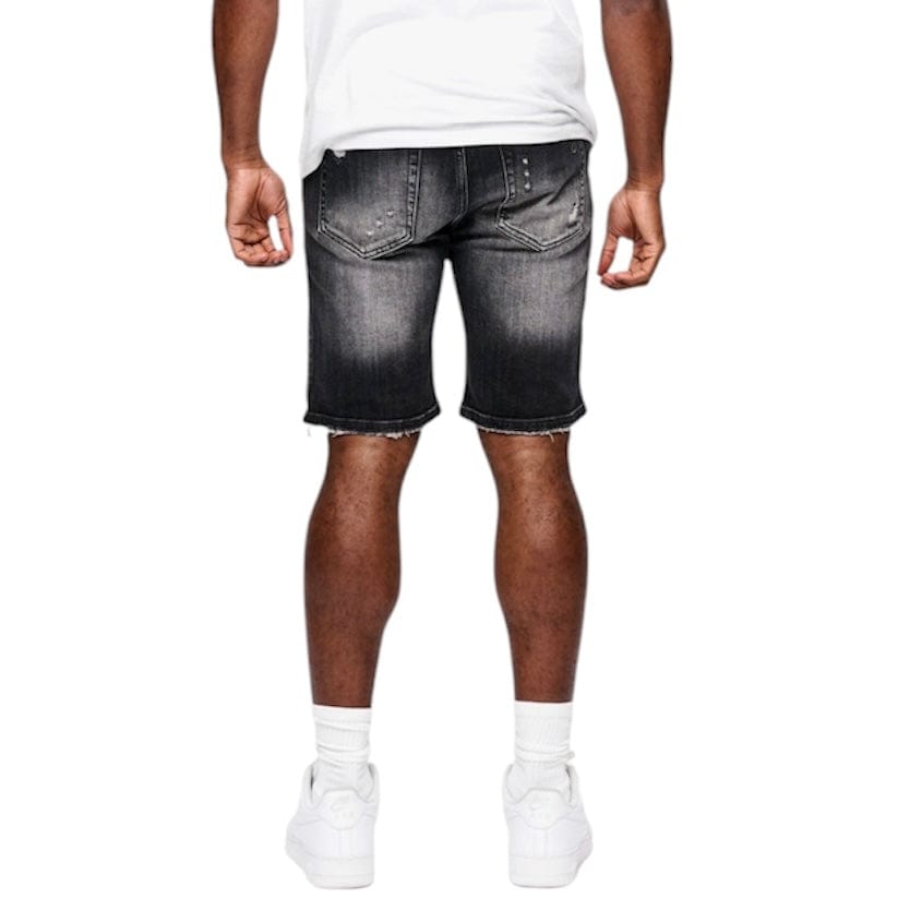 Anom Fever Denim Short (Black Wash) ANM189SH