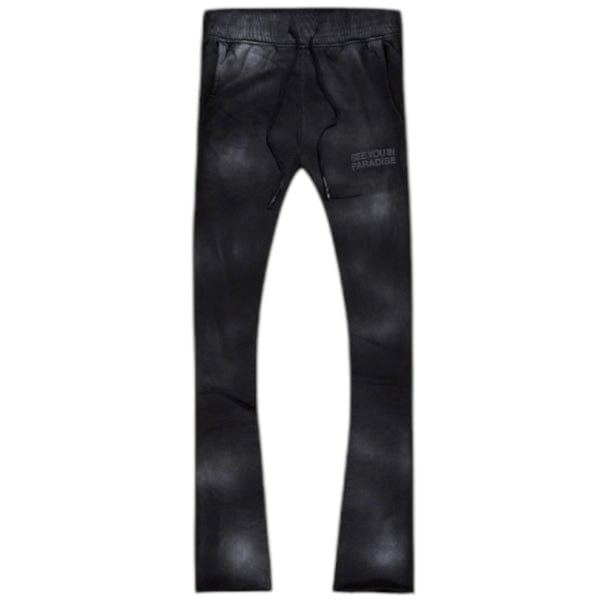 Jordan Craig Paradise Washed Stacked Sweatpants (Vintage Black) 9117L