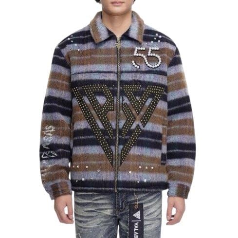 Valabasas Garland Woven Jacket (Brown) VLBS-VJK1-1050