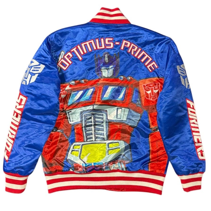 Headgear Optimus-Prime Transformers Satin Jacket (Blue) HGC052-SJKT