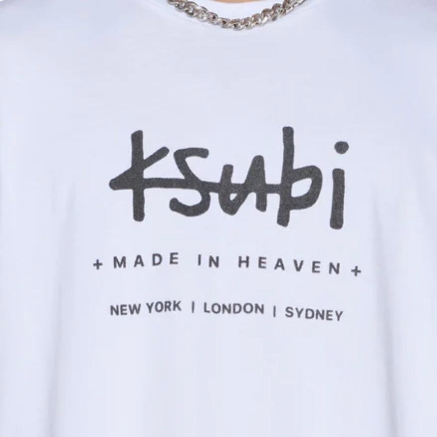 Ksubi Plated Biggie SS Tee (Tru White) MPF25TE023