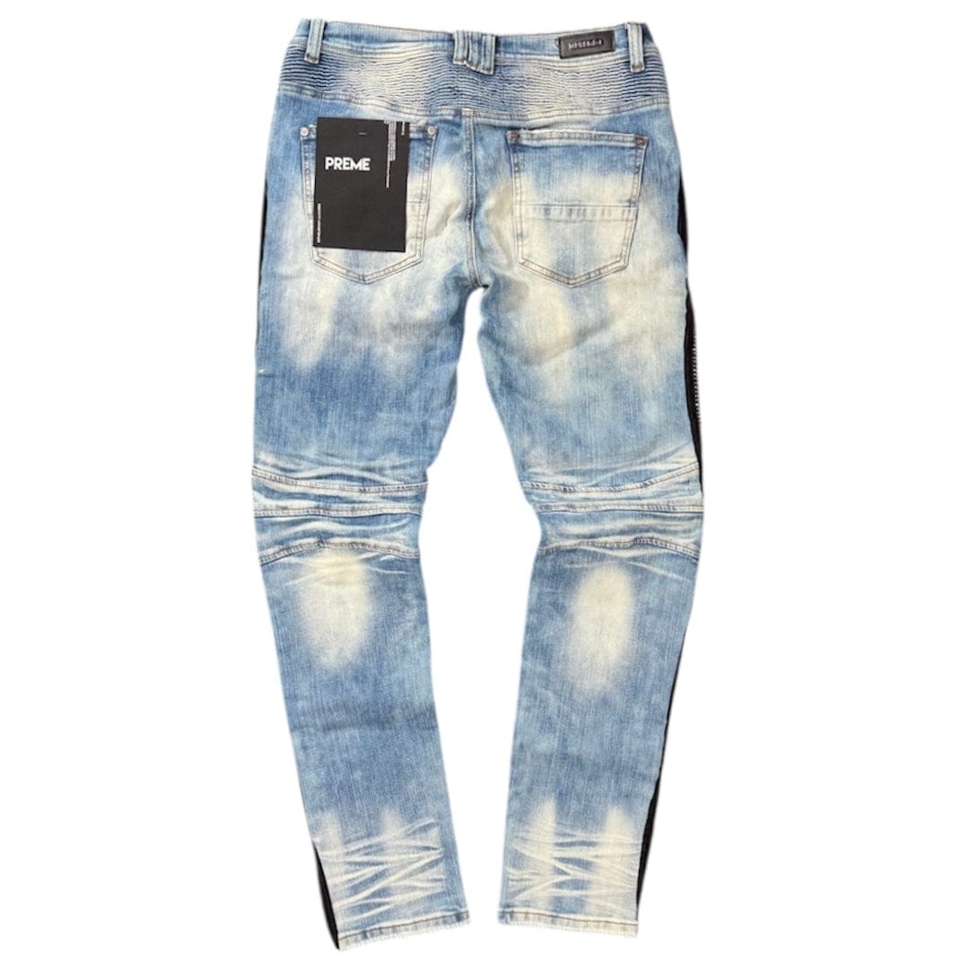 Preme Moto Stoned Jean (Indigo) PR-WB-457
