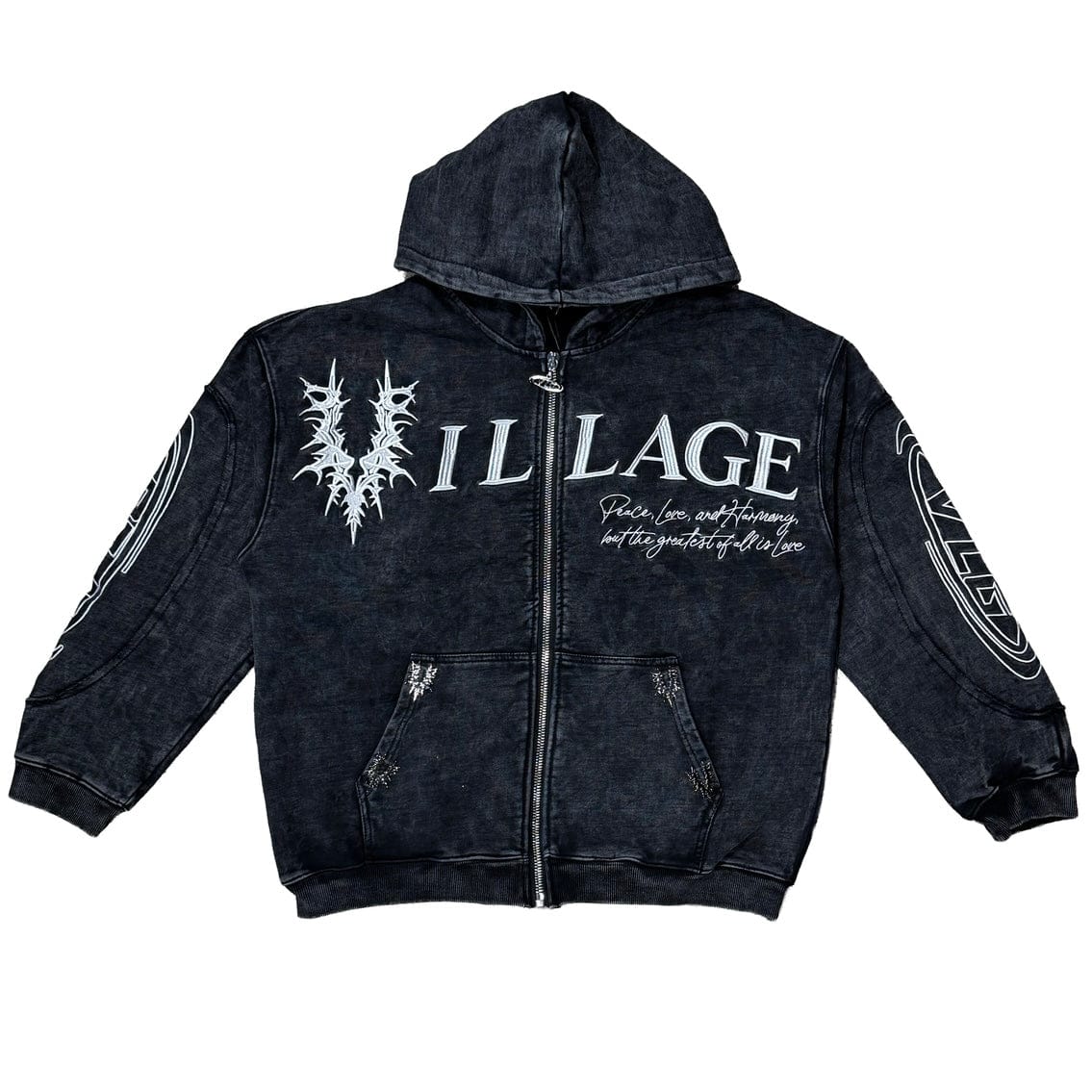 Village Chrome Panel Set (Black Wash)
