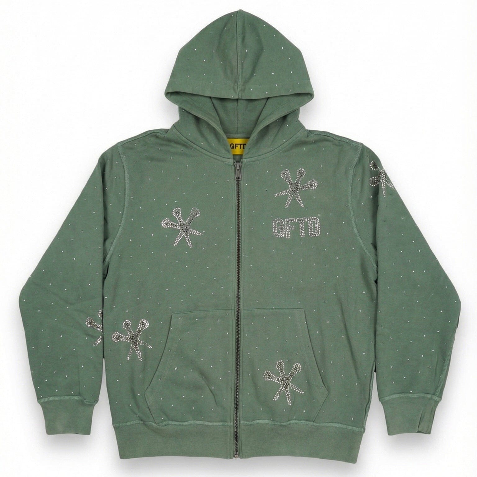 GFTD La Dagger Hoodie & Pants Set (Green)