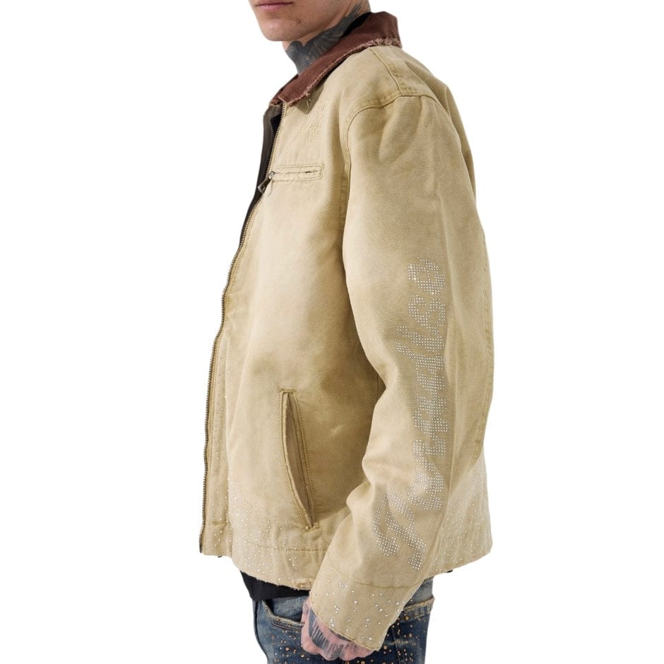 See You In Paradise Lucid Dreams Work Jacket (Washed Tan) 91671