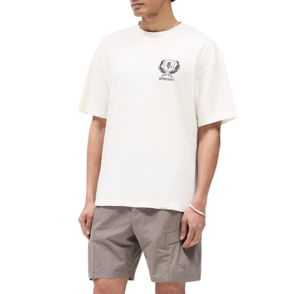 Represent Crest T-Shirt (Antique White) MLM41069-72