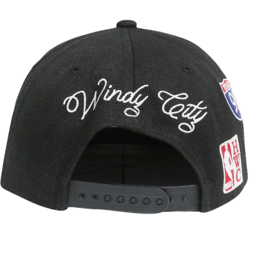 Mitchell & Ness Nba Chicago Bulls Hyperlocal Hwc Snapback (Black)