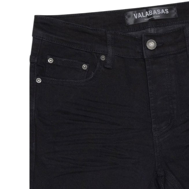 Valabasas Mr. Stacked Denim (Black) VLBS-VJ3-1005