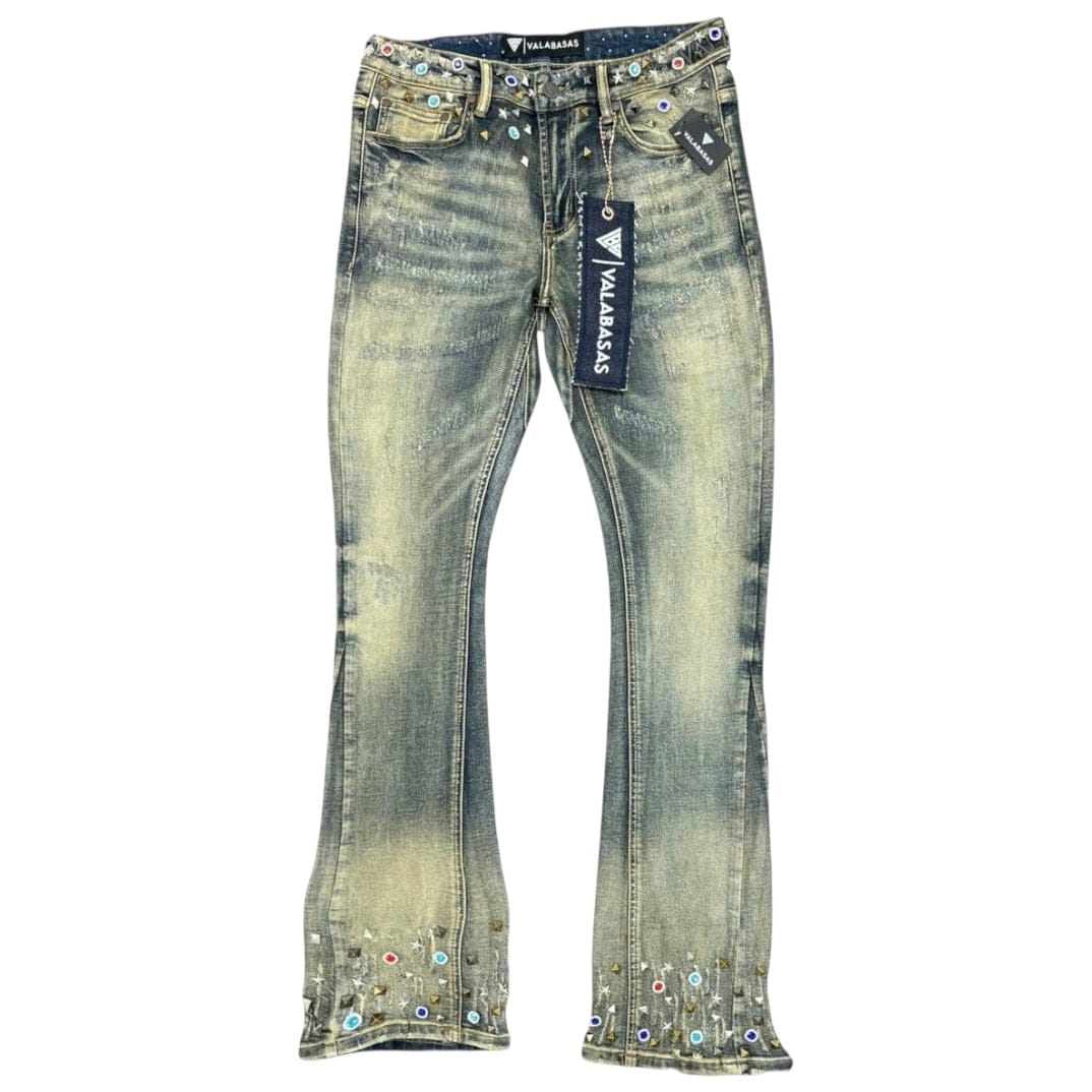 Valabasas Ion Stacked Denim (Vintage Wash Waxed) VLBS-VJ3-1058