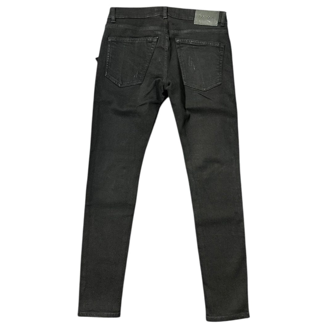 Bemburi Skinny Denim Jean (Jet Black) BB-101