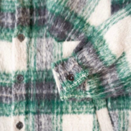 Eptm Side Slit Flannel (Green) EP11722
