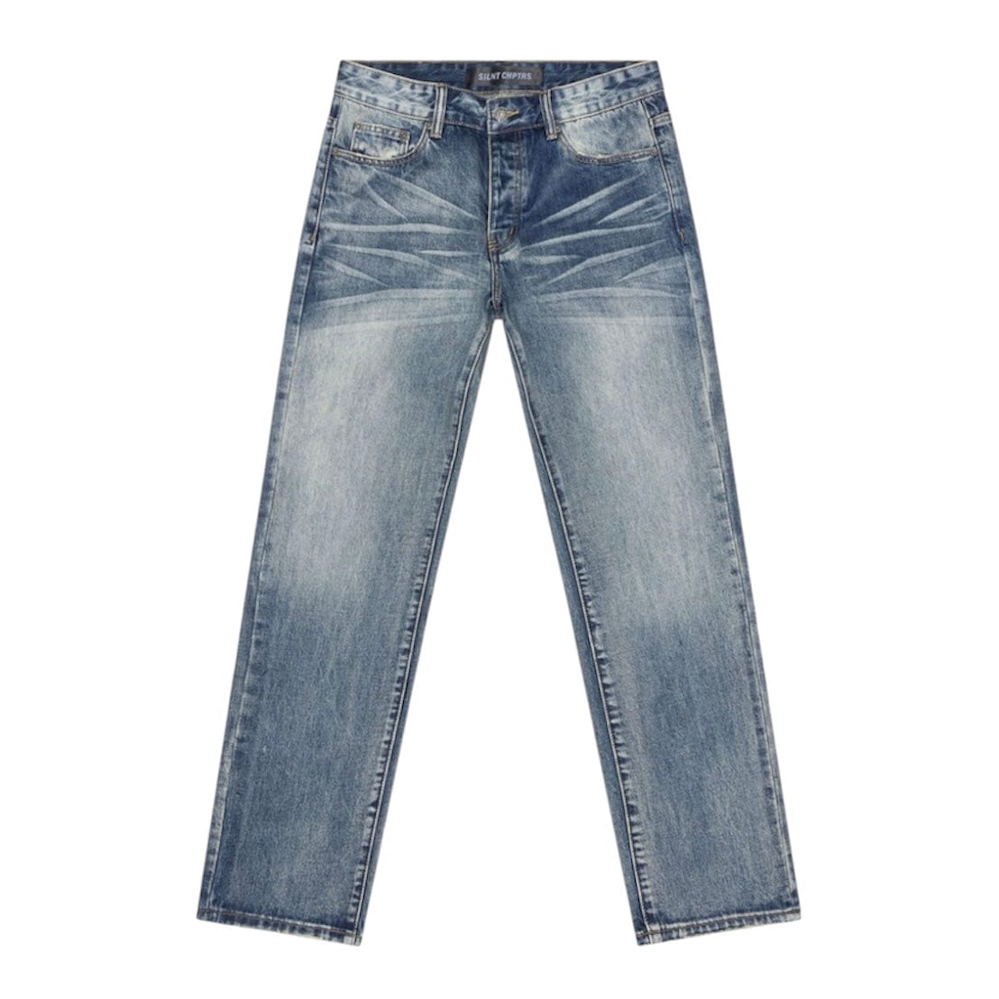 Silnt Chptrs Straight Denim (Dark Blue Wash) SC-J3-006