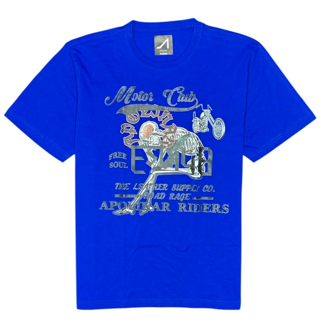 Apolinar Motor Club Tee (Royal Blue) RMC-035