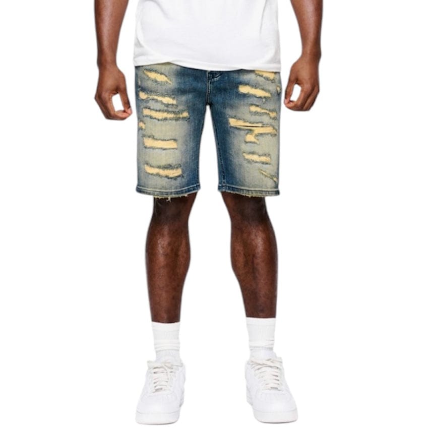 Anom Obisadan Denim Short (Vintage Blue) ANM193SH