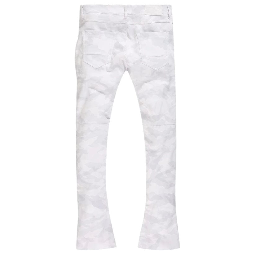 Jordan Craig Ross Stacked Thriller Cargo Pants (Arctic Camo) JRF2250C