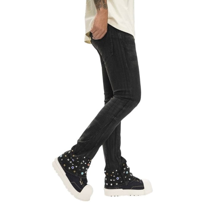 Valabasas Ion Stacked Denim (Grey Washed Waxed) VLBS-VJ3-1058