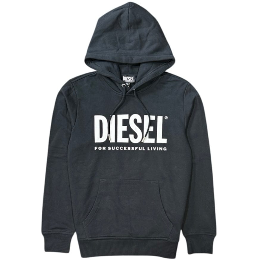 Diesel Successful Living Hoodie (Black) A028130BAWT