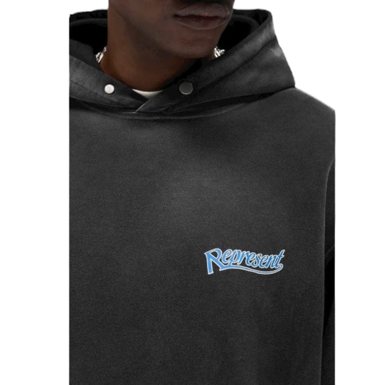 Represent Showcasing Hoodie (Stained Black) MLM100373-04