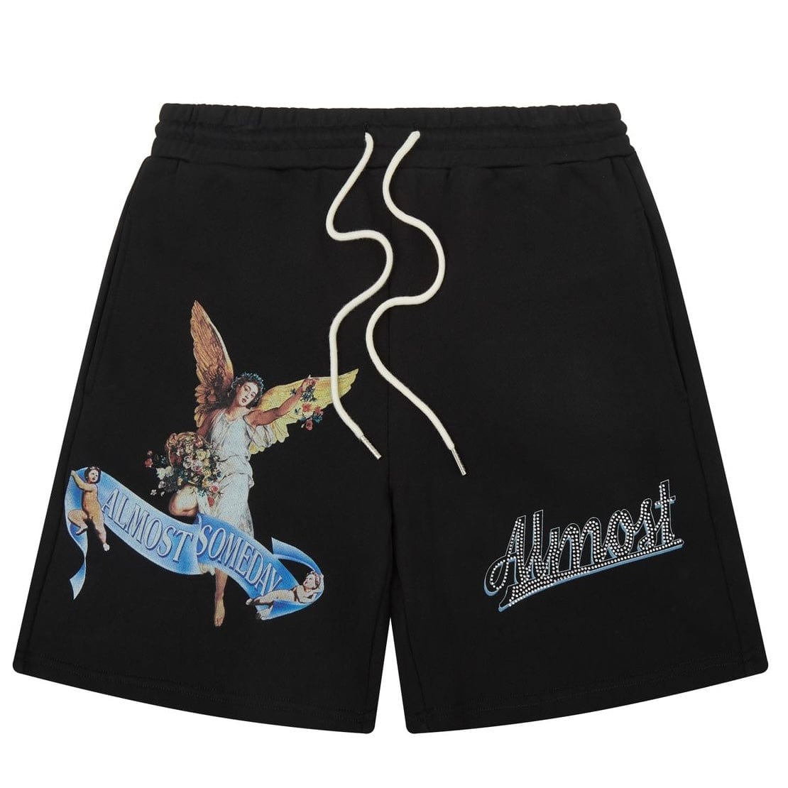 Almost Someday Archangel Terry Shorts (Black) AS-SUM-31