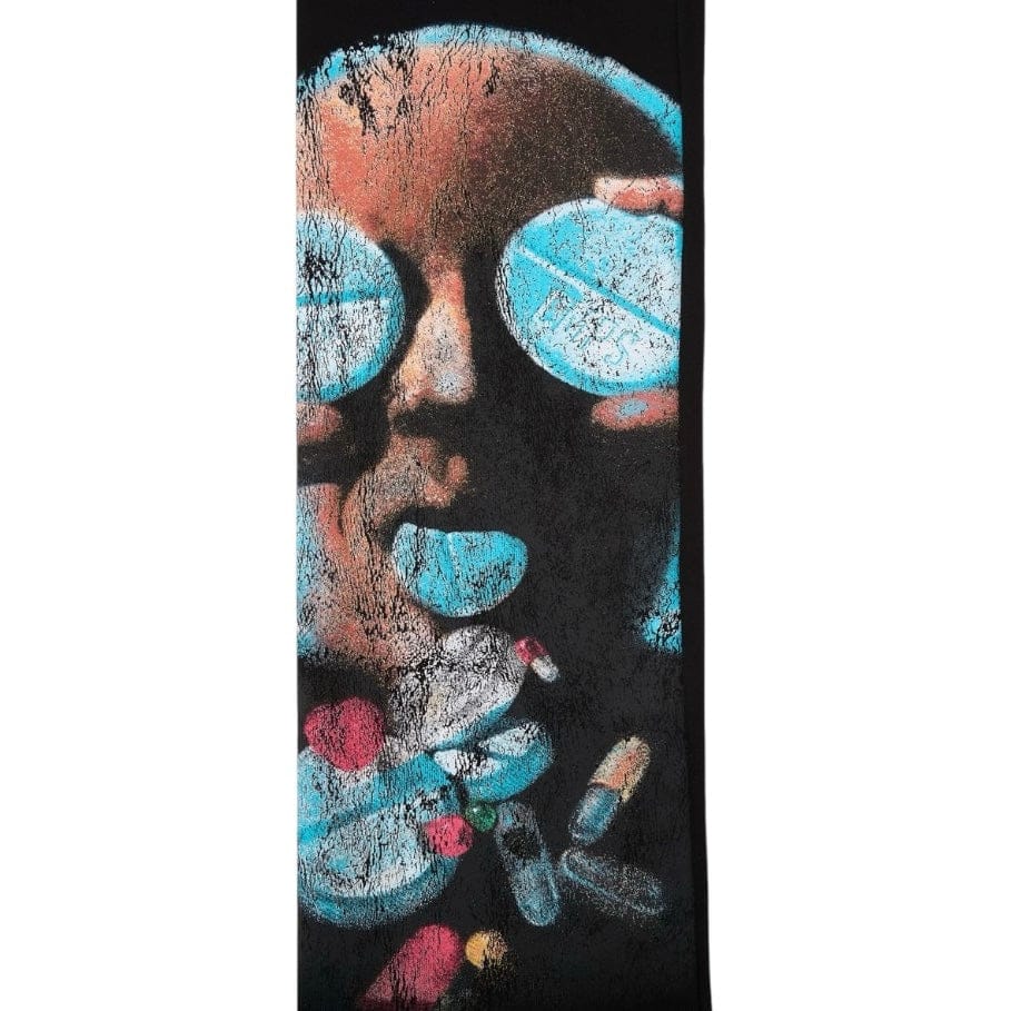 Campus Goods Bitter Dose Flares Sweatpants (Black) CG-H25-006