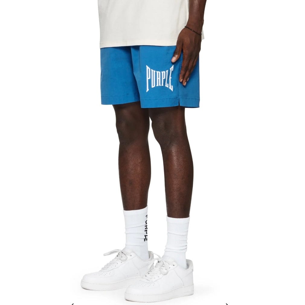 Purple Brand Uppercut All Around Shorts (Core Blue) P504-PCBU224