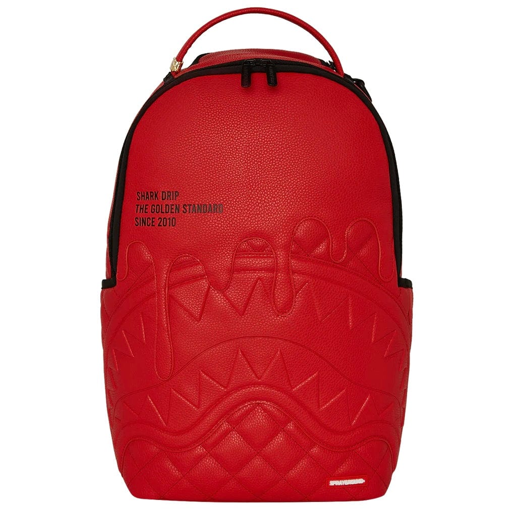 Sprayground Shark Central Embossed Drip DLXSV Backpack