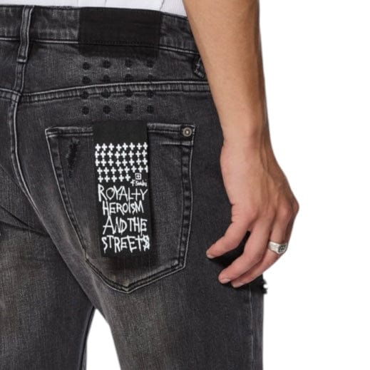 Ksubi Van Winkle Torqued Denim (Chamber Black) MSP25DJ019