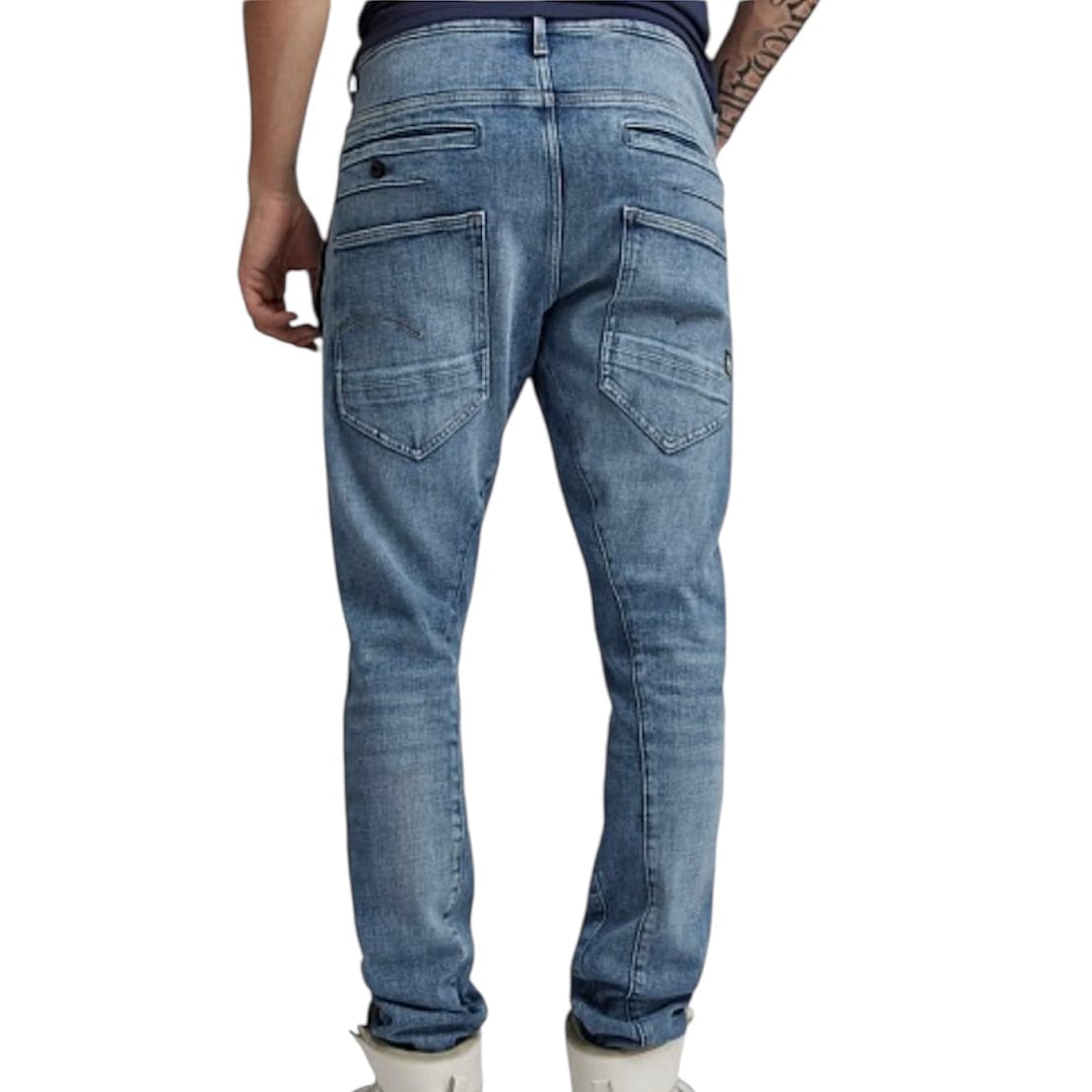 G-Star D Staq 3D Slim Jean (Faded Ripped Baltic Sea) D05385-C051-C668