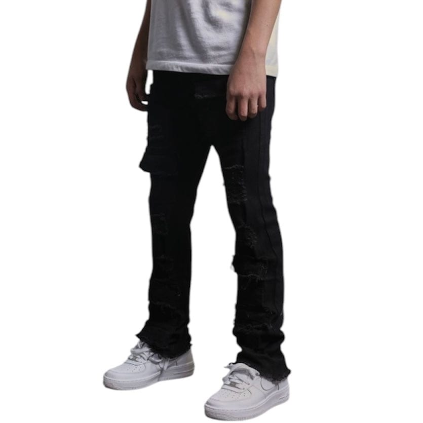 Kids Supply X Ajenda Luke Denim (Jet Black) AJK3029