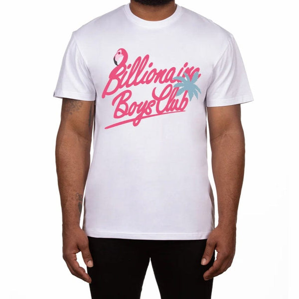 Billionaire Boys Club BB Flamillionaire SS Tee (Bleach White) 841-3207