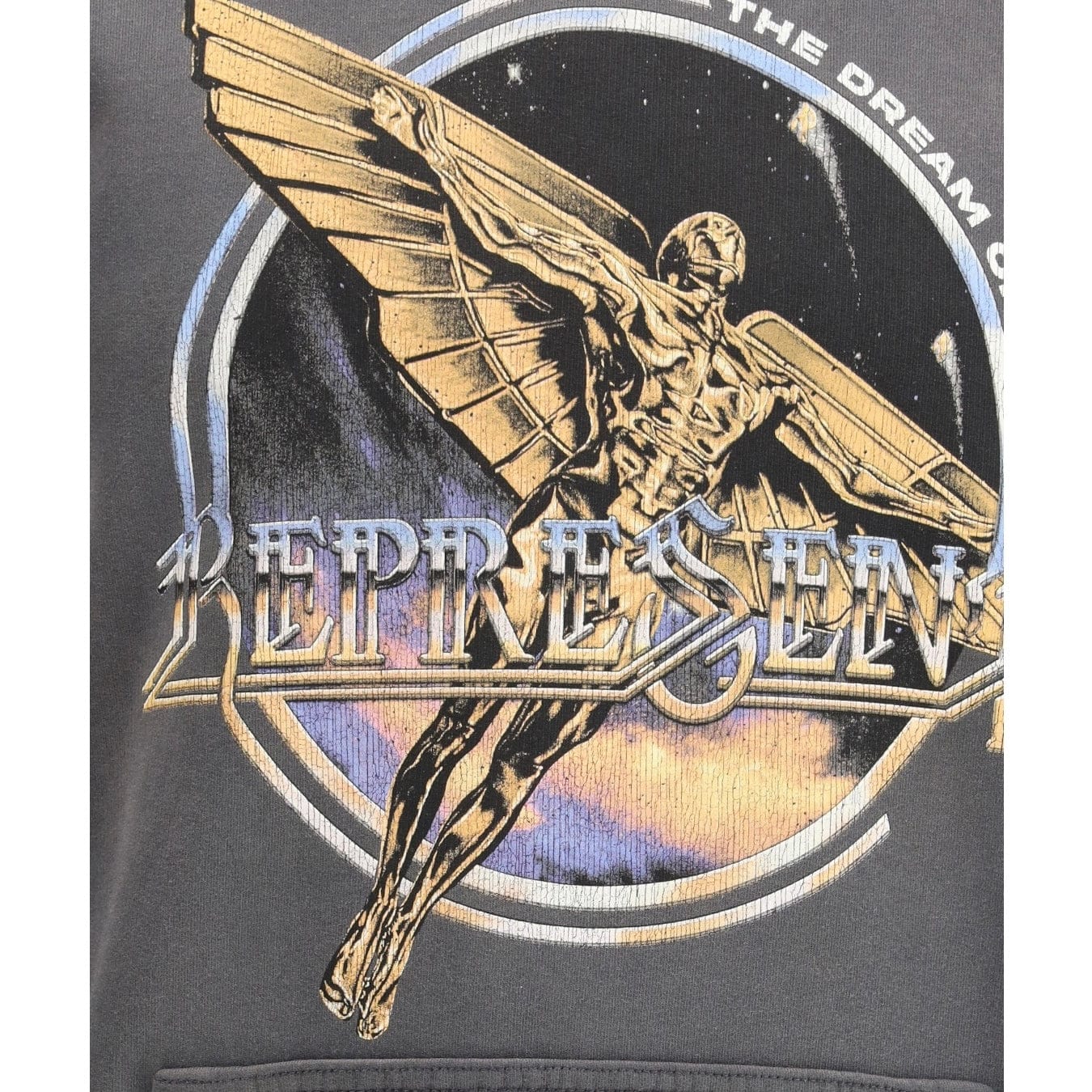 Represent Golden Tour Hoodie (Sun Fade Grey) MLM100822-46