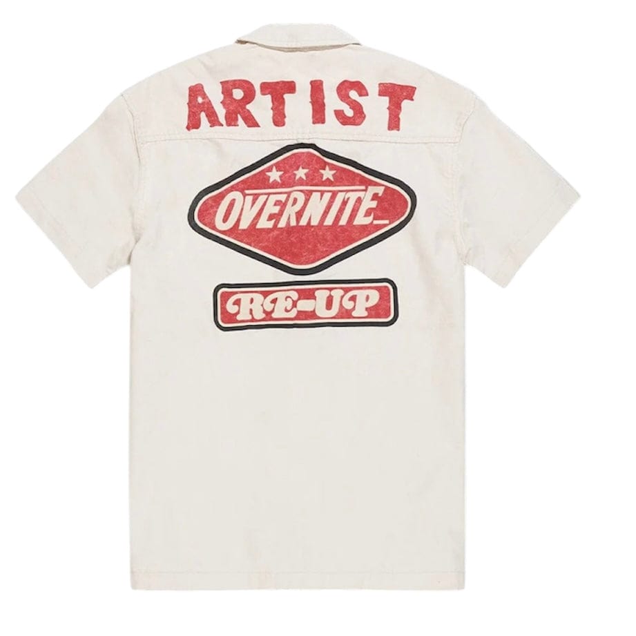 Jordan Craig The Re-Up Mechanic Shirt (Bone) 2051