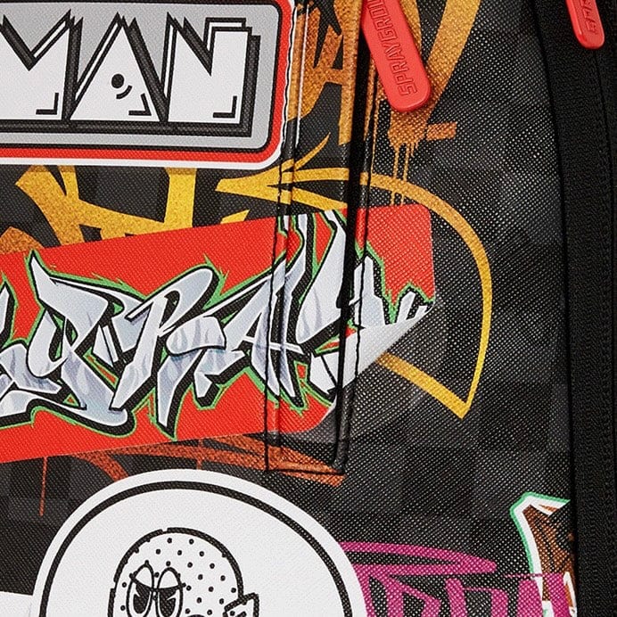 Sprayground Pacman Stickers DLXSV Backpack