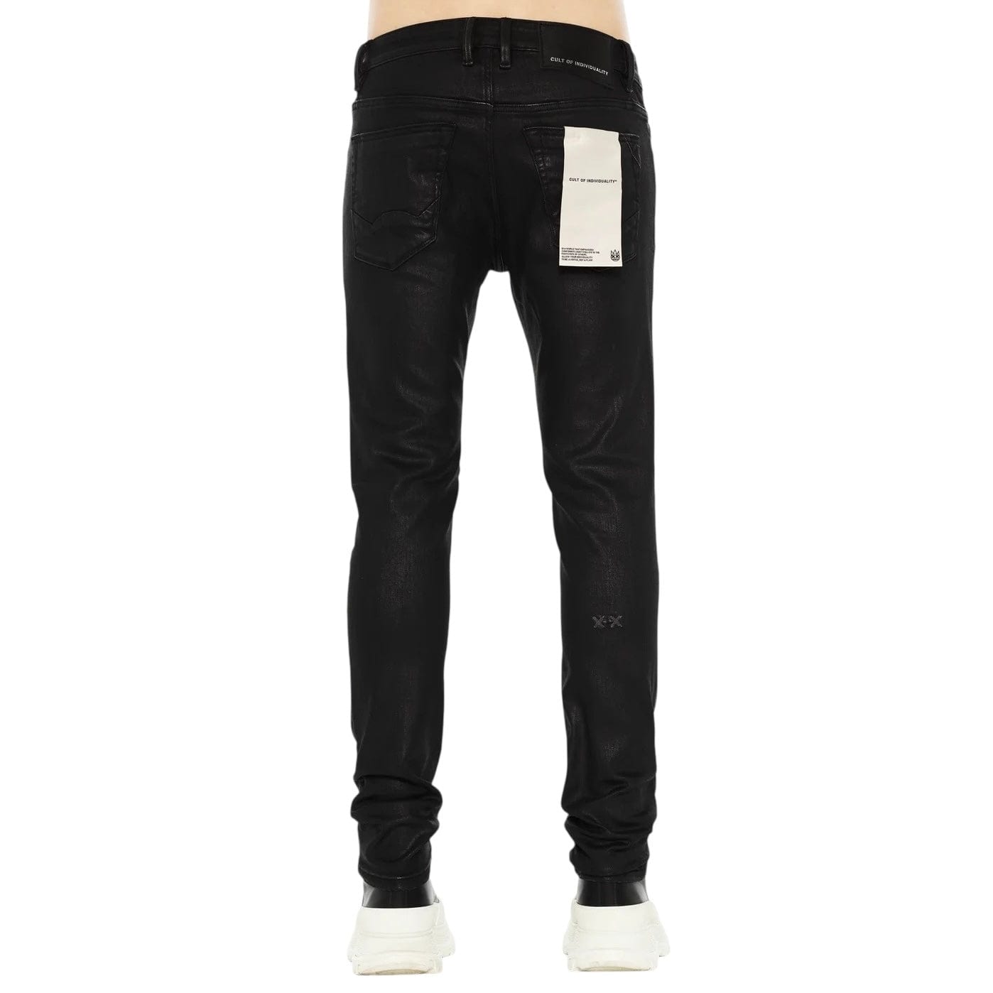 Cult Of Individuality Rocker Slim 602 Jeans (Black Coated) 625B10-RS3H