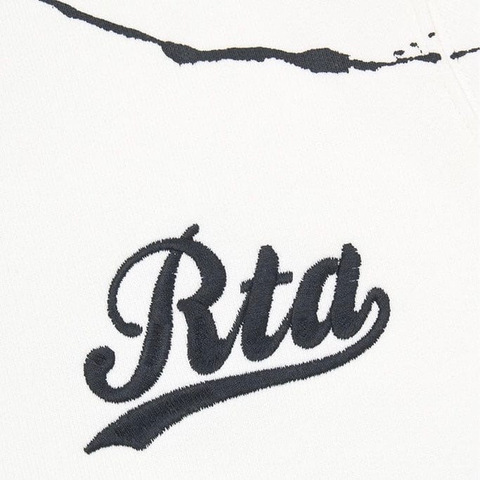Rta Dion Hoodie (White Paint Collegiate Script) MU24K628-T1181WTPCS