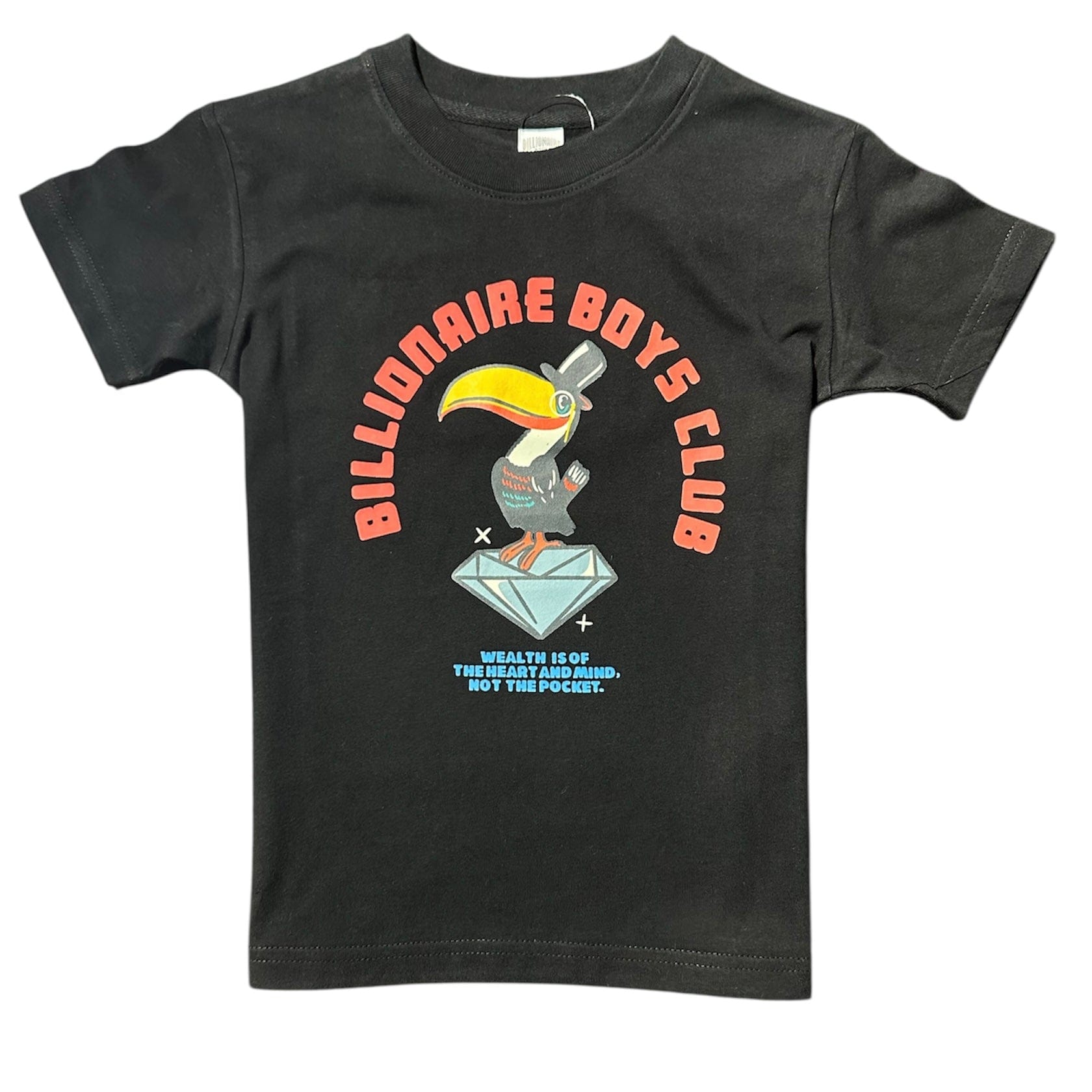 Kids Billionaire Boys Club BB Wealth SS Tee (Black) 853-3204