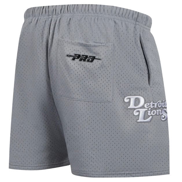 Pro Standard NFL Detroit Lions Souvenir Mesh Short (Gray)
