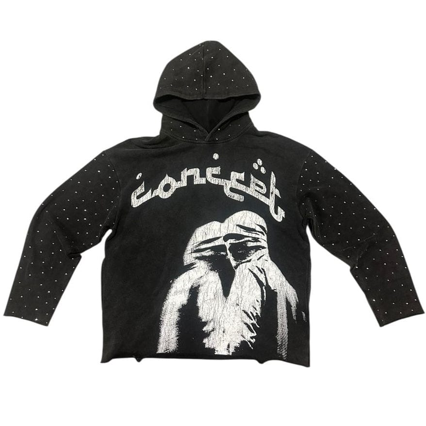 Concept La Oasis Hoodie (Black Washed) CHOODY-BLK10