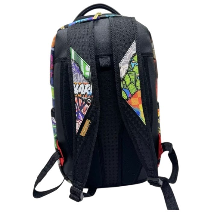 Sprayground 15 Years Gold  And Spliced DLXV Backpack